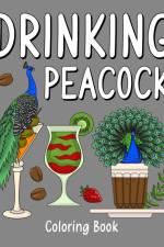 Drinking Peacock Coloring Book af Paperland