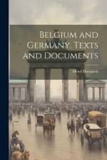 Belgium and Germany. Texts and Documents af Henri Davignon