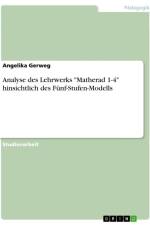 Analyse des Lehrwerks 