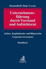 Unternehmensführung durch Vorstand und Aufsichtsrat af Peter Hommelhoff