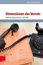 Dimensionen des Verrats af Anita Krätzner-Ebert