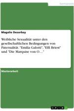 Weibliche Sexualität unter den gesellschaftlichen Bedingungen von Paternalität. 