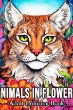 Animals in Flowers Adult Coloring Book af Lea Schöning Bb