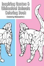 Inspiring Quotes & Whimsical Animals Coloring Book af Alexandra Sasha Koryakina