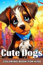 Cute Dogs Coloring Book for Kids af Regina Peay