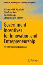 Government Incentives for Innovation and Entrepreneurship af Mahmoud M. Abdellatif