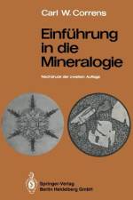 Einführung in die Mineralogie af Carl W. Correns