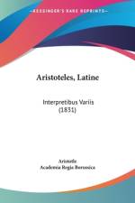 Aristoteles, Latine af Aristotle