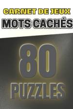 Carnet de jeux Mots cachés 80 puzzles af Yeager Edition