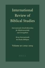 International Review of Biblical Studies, Volume 50 (2003-2004) af Bernhard Lang