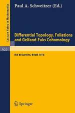 Differential Topology, Foliations and Gelfand-Fuks Cohomology af P. A. Schweitzer