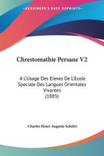 Chrestomathie Persane V2 af Charles Henri Auguste Schefer