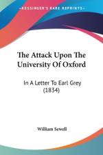 The Attack Upon The University Of Oxford af William Sewell