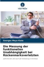 Die Messung der funktionellen Unabhängigkeit bei Rückenmarksverletzten af Georges Meya Kiala