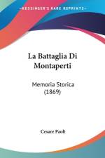 La Battaglia Di Montaperti af Cesare Paoli