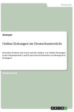 Online-Zeitungen im Deutschunterricht af Frieda von Meding