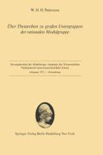 Über Thetareihen zu großen Untergruppen der rationalen Modulgruppe af W. Hans H. Petersson