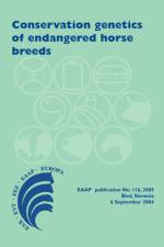 Conservation Genetics of Endangered Horse Breeds af I. Bodo