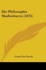 Die Philosophie Shaftesburys (1876) af Georg von Gizycki