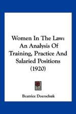 Women In The Law af Beatrice Doerschuk
