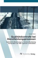 Qualitätskontrolle bei Dienstleistungsprozessen af Susanne Balzer