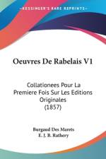 Oeuvres De Rabelais V1 af Burgaud Des Marets