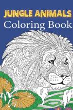 Jungle Animals Coloring Book af Blue Blend