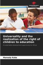 Universality and the realization of the right of children to education af Mamady Kaba
