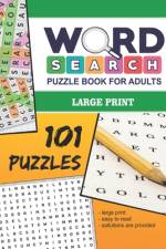 Word Search Puzzle Book For Adults - Large Print af Puzzle Plus
