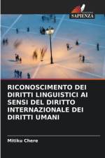 Riconoscimento Dei Diritti Linguistici AI Sensi del Diritto Internazionale Dei Diritti Umani af Mitiku Chere