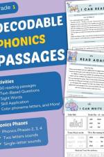 Decodable Phonics Passages Grade 1 af Jed Dolton