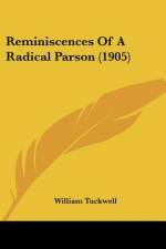 Reminiscences Of A Radical Parson (1905)