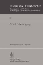 GI ¿ 6. Jahrestagung af E. J. Neuhold