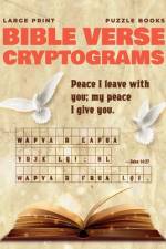 Large Print Bible Verse Cryptograms Puzzle Books af Ala Books