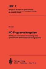 NC-Programmiersystem af H. Eitel