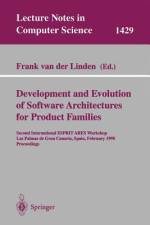 Development and Evolution of Software Architectures for Product Families af Frank van der Linden