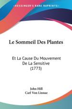 Le Sommeil Des Plantes af John Hill