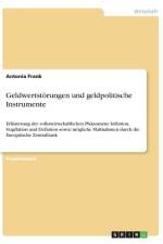 Geldwertstörungen und geldpolitische Instrumente af Antonia Frank