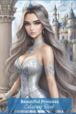 Beautiful Princess Coloring Book af Positive Elements Designs