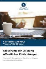 Steuerung der Leistung öffentlicher Einrichtungen af Saifeddine Arbaoui