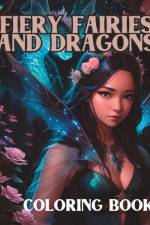 Fiery Fairies and Dragons Coloring Book af Lady Sumone