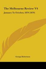 The Melbourne Review V4 af George Robertson