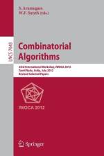 Combinatorial Algorithms af Subramanian Arumugam