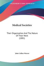 Medical Societies af John Collins Warren