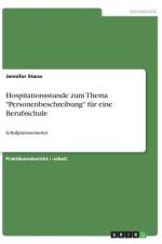 Hospitationsstunde zum Thema 