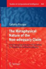 The Metaphysical Nature of the Non-adequacy Claim af Carlotta Piscopo