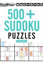 500+ Sudoku Puzzles Extreme af Sudoku Puzzle Books