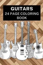 Guitars - 24 Page Coloring Book af Emily Parker
