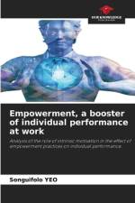 Empowerment, a booster of individual performance at work af Songuifolo Yeo