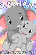 Elephant Coloring Book for Kids Ages 3-6 af Mezzo Zentangle Designs
